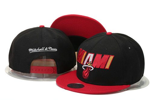 Miami Heat Snapback Black Hat 3 GS 0620